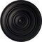 Ekena Millwork Classic Ceiling Medallion (Fits Canopies up to 4 1/8"), Hand-Painted Steel Gray, 13 1/4"OD x 1/2"P CM13CLSGS - alternate 1